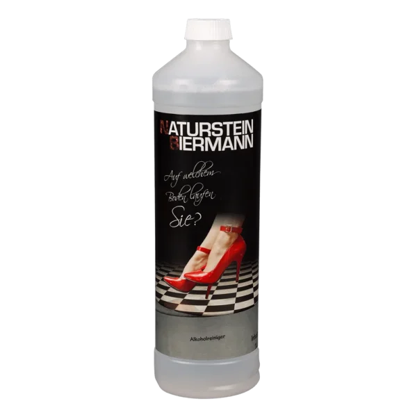 Alkoholischer Reiniger 1 Liter Flasche von Naturstein Biermann