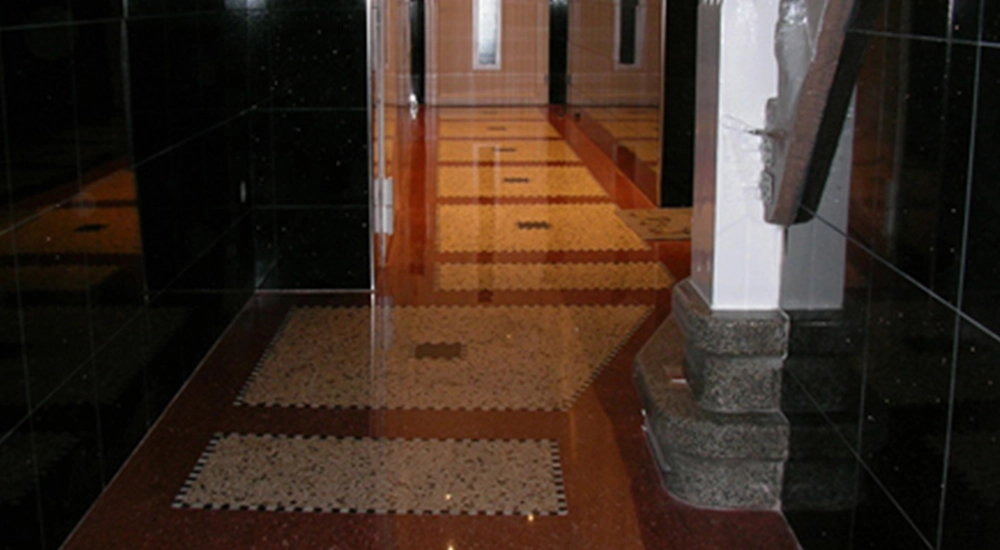 Gussterazzo Terrazzo reparieren Naturstein Biermann