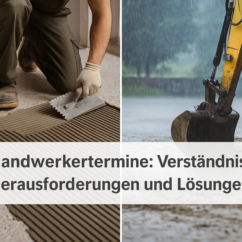 Handwerkertermine als Blogbeitrag